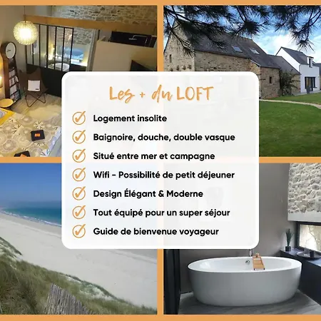 Le Loft Du Dolmen Clara, Entre Terre Et Bed & Breakfast 5*